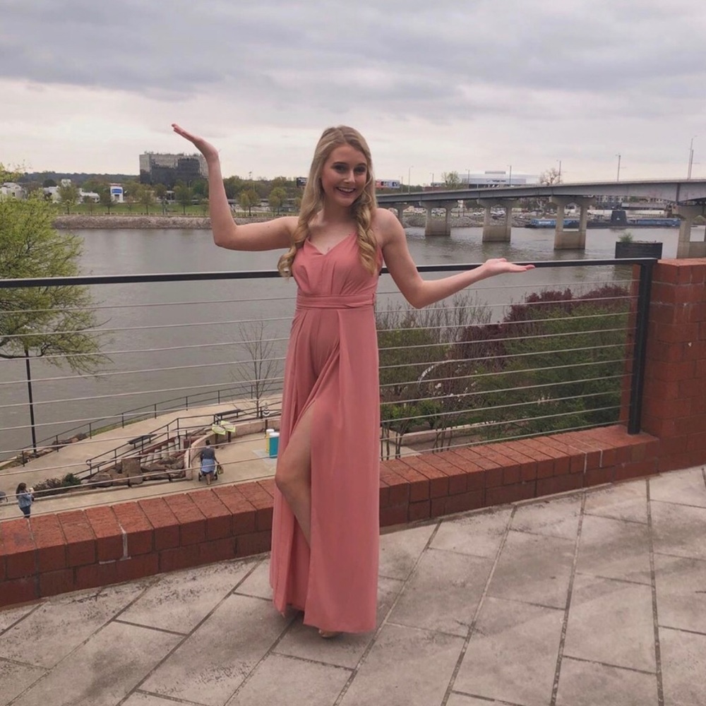 Pink/Mauve Gianni Bini jumpsuit size XS